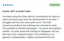 Load image into Gallery viewer, CLEAR SKIN KIT