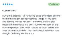 Load image into Gallery viewer, CLEAR SKIN KIT